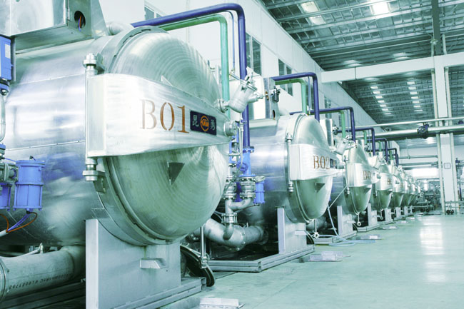 Dyeing and finishing equipment